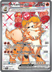 Arcanine ex (224/198) [Scarlet & Violet: Base Set] | Event Horizon Hobbies CA