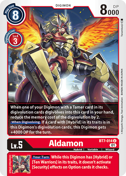 Aldamon [BT7-014] [Next Adventure] | Event Horizon Hobbies CA