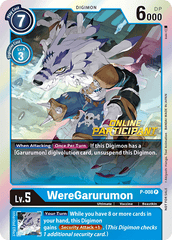 WereGarurumon [P-008] (Online Regional - Participant) [Promotional Cards] | Event Horizon Hobbies CA