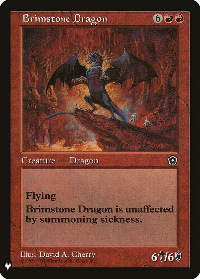 Brimstone Dragon [Mystery Booster] | Event Horizon Hobbies CA