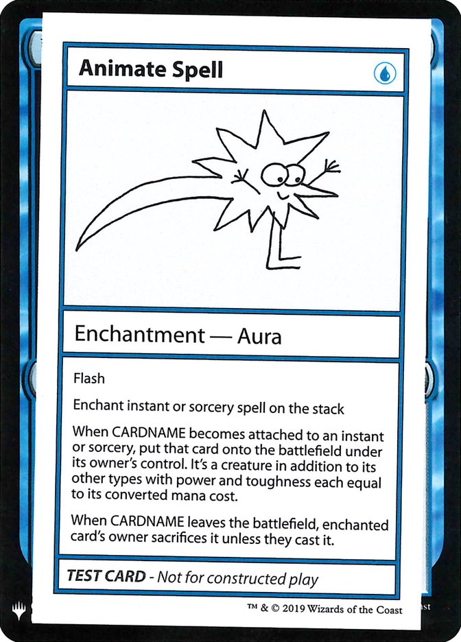 Animate Spell [Mystery Booster Playtest Cards] | Event Horizon Hobbies CA