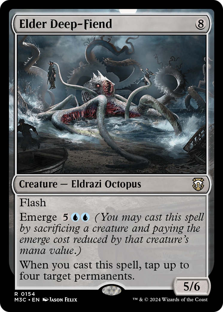 Elder Deep-Fiend (Ripple Foil) [Modern Horizons 3 Commander] | Event Horizon Hobbies CA