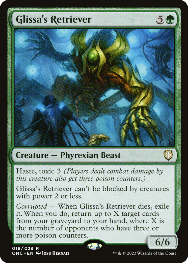 Glissa's Retriever [Phyrexia: All Will Be One Commander] | Event Horizon Hobbies CA