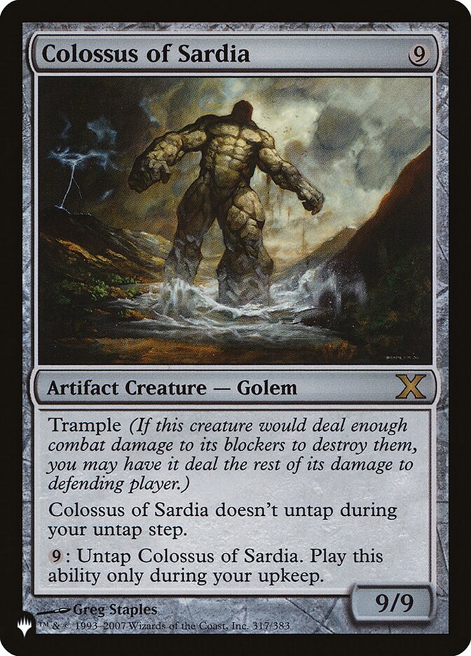 Colossus of Sardia [The List] | Event Horizon Hobbies CA