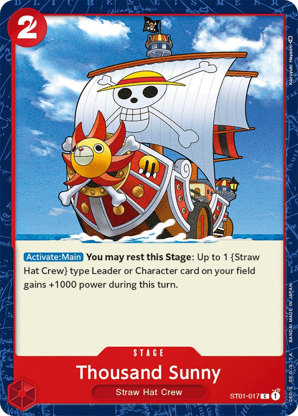 Thousand Sunny [Starter Deck: Straw Hat Crew] | Event Horizon Hobbies CA