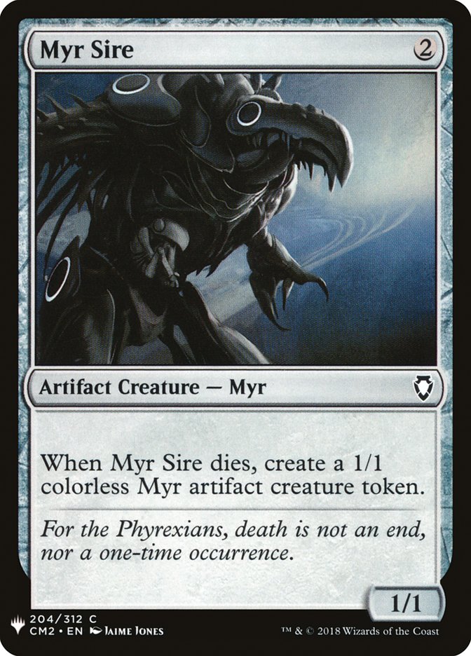 Myr Sire [Mystery Booster] | Event Horizon Hobbies CA