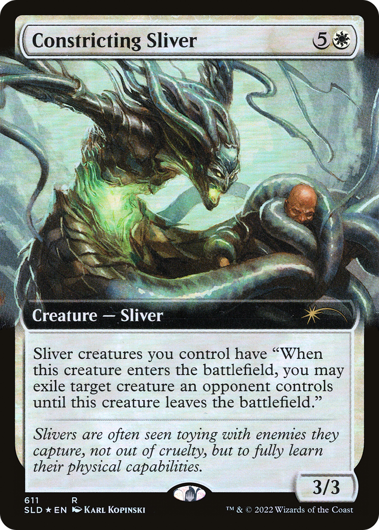 Constricting Sliver (Extended Art) [Secret Lair Drop Promos] | Event Horizon Hobbies CA