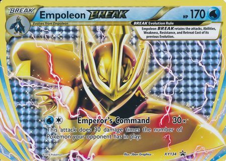 Empoleon BREAK (XY134) (Jumbo Card) [XY: Black Star Promos] | Event Horizon Hobbies CA