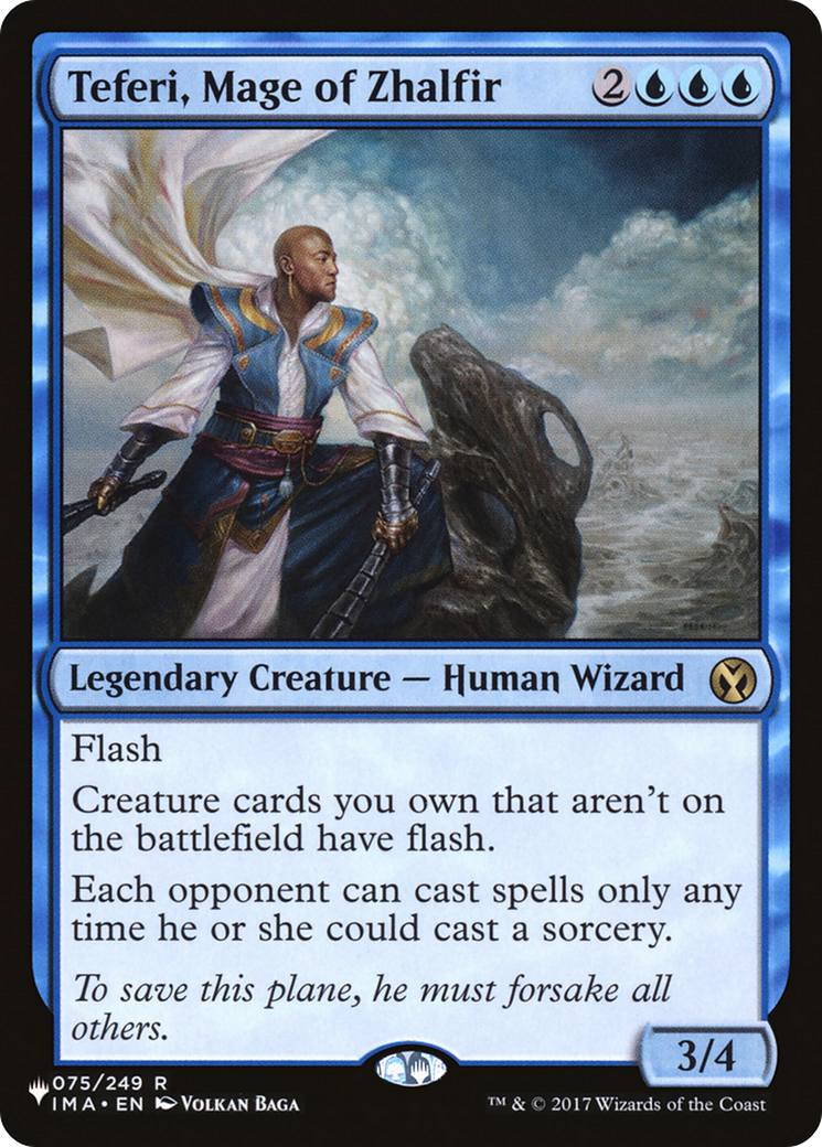 Teferi, Mage of Zhalfir [The List] | Event Horizon Hobbies CA