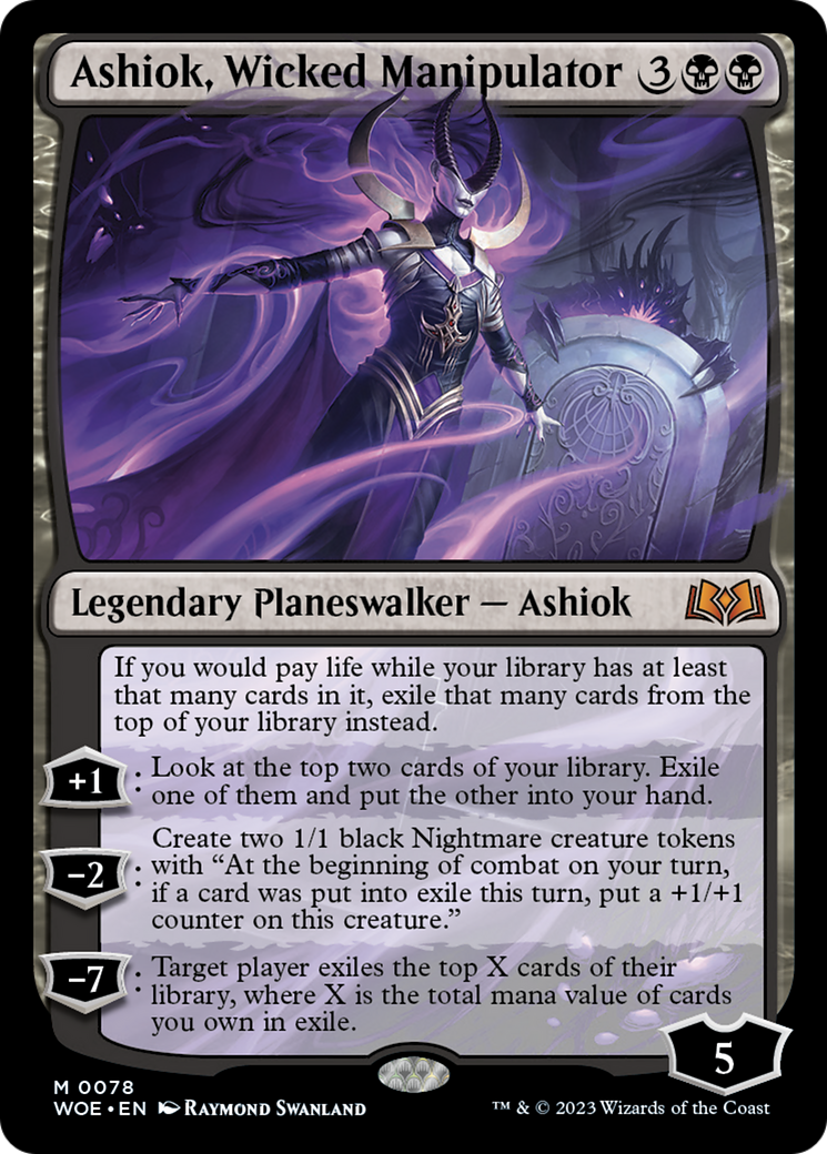 Ashiok, Wicked Manipulator [Wilds of Eldraine] | Event Horizon Hobbies CA