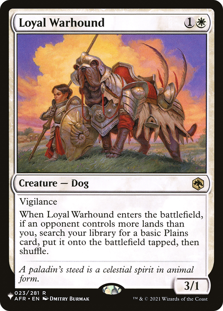 Loyal Warhound [The List] | Event Horizon Hobbies CA