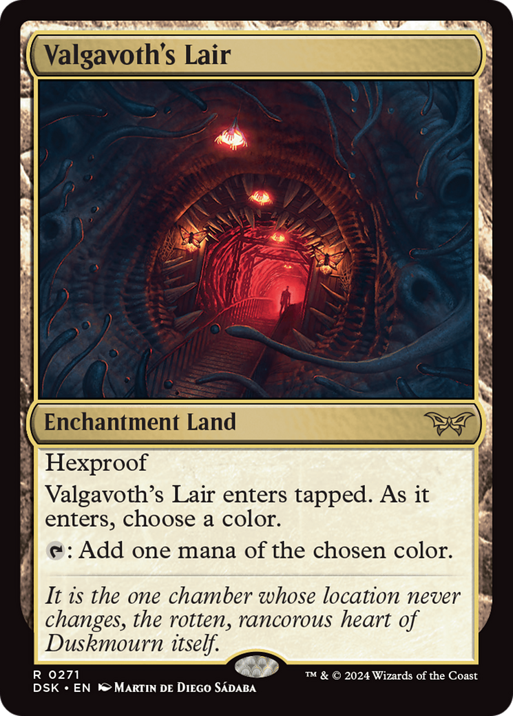 Valgavoth's Lair [Duskmourn: House of Horror] | Event Horizon Hobbies CA