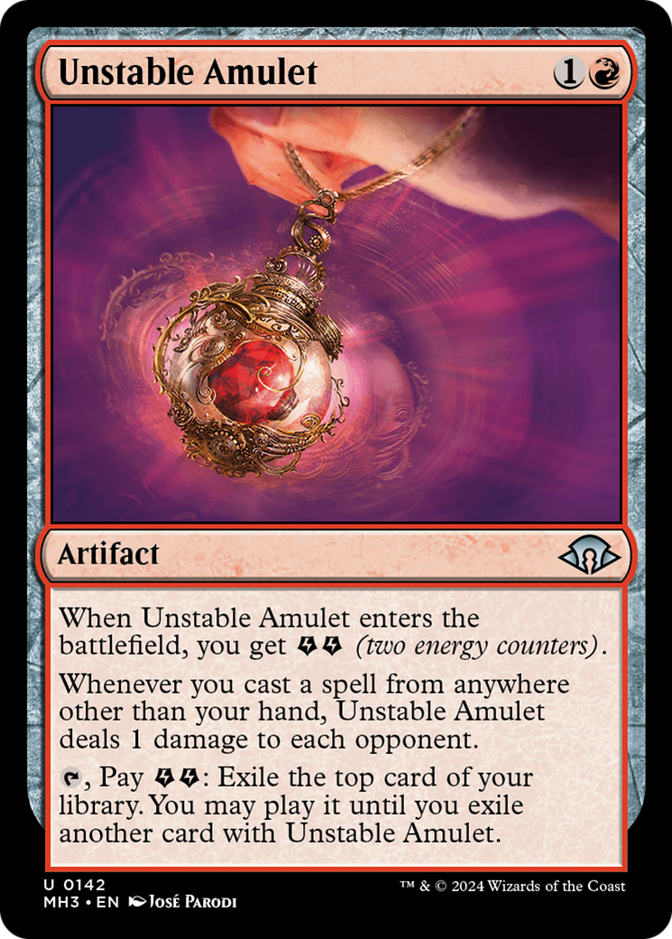 Unstable Amulet [Modern Horizons 3] | Event Horizon Hobbies CA