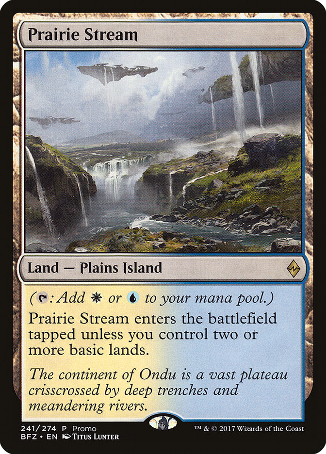 Prairie Stream (Promo) [Standard Showdown Promos] | Event Horizon Hobbies CA