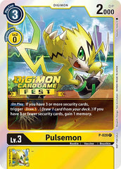 Pulsemon [P-028] (Digimon Card Game Fest 2022) [Promotional Cards] | Event Horizon Hobbies CA