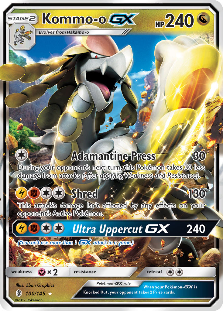 Kommo-o GX (100/145) [Sun & Moon: Guardians Rising] | Event Horizon Hobbies CA