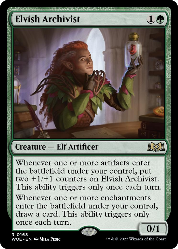 Elvish Archivist [Wilds of Eldraine] | Event Horizon Hobbies CA