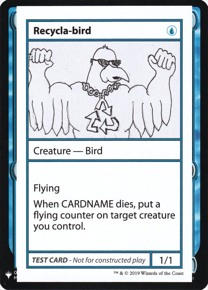 Recycla-bird [Mystery Booster Playtest Cards] | Event Horizon Hobbies CA