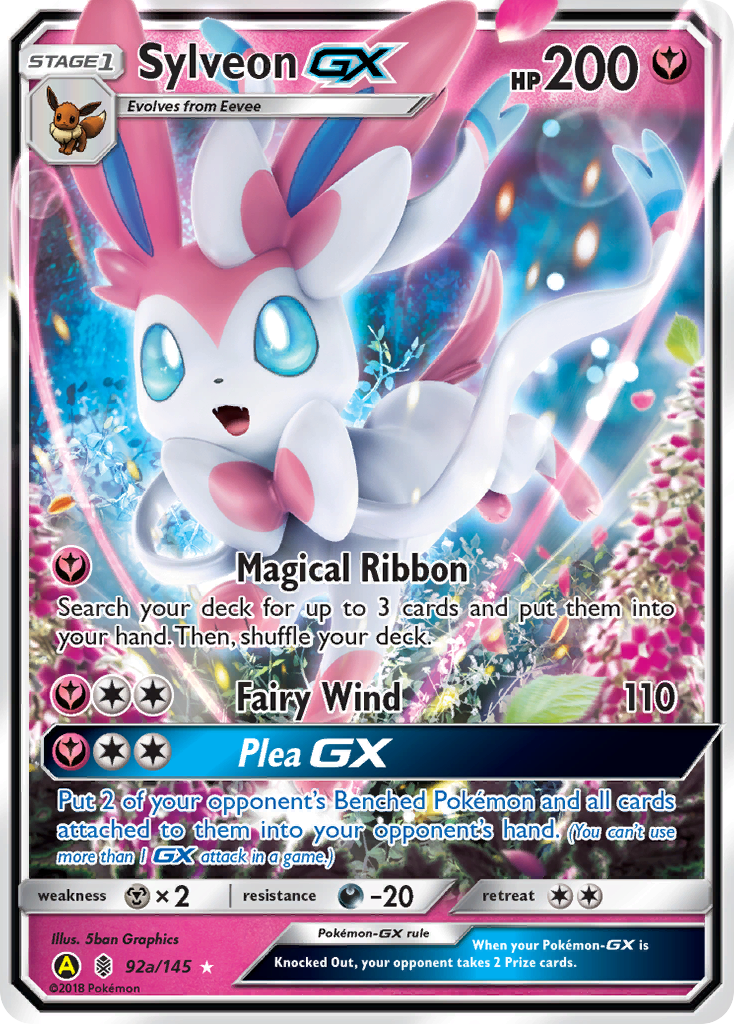 Sylveon GX (92a/145) [Alternate Art Promos] | Event Horizon Hobbies CA