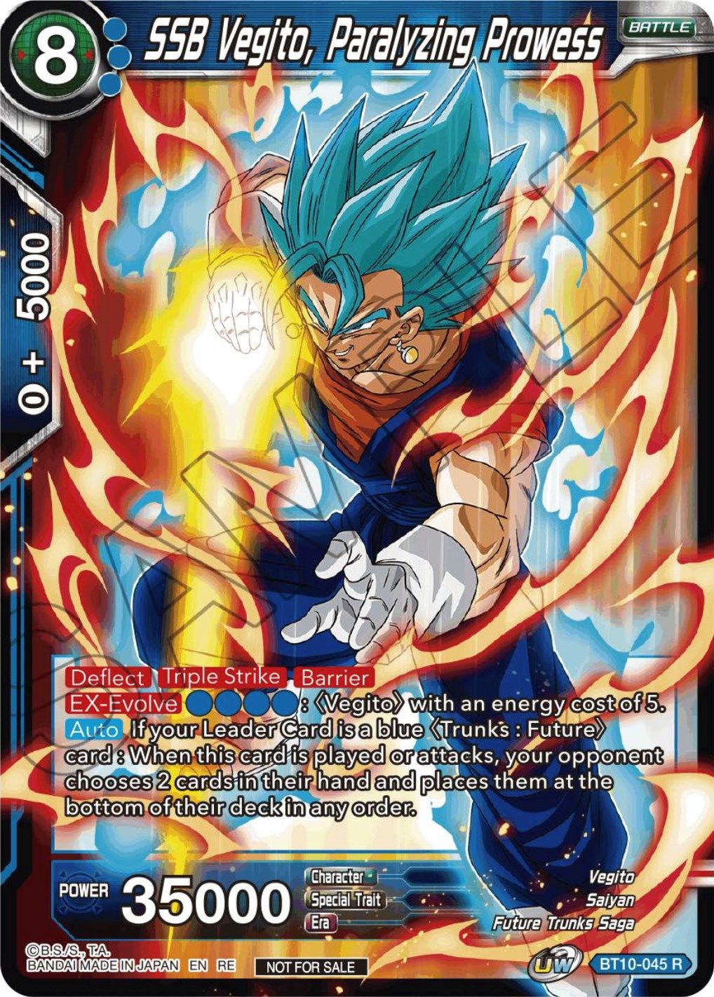 SSB Vegito, Paralyzing Prowess (Championship Selection Pack 2023 Vol.1) (BT10-045) [Tournament Promotion Cards] | Event Horizon Hobbies CA