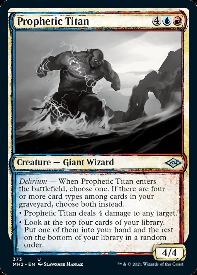 Prophetic Titan (Sketch) [Modern Horizons 2] | Event Horizon Hobbies CA