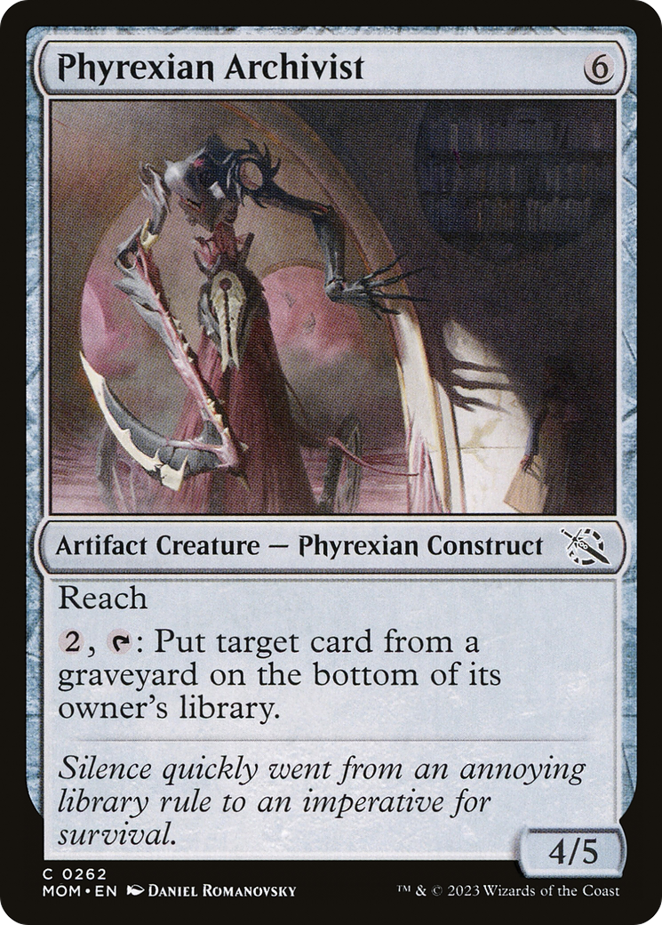 Phyrexian Archivist [March of the Machine] | Event Horizon Hobbies CA