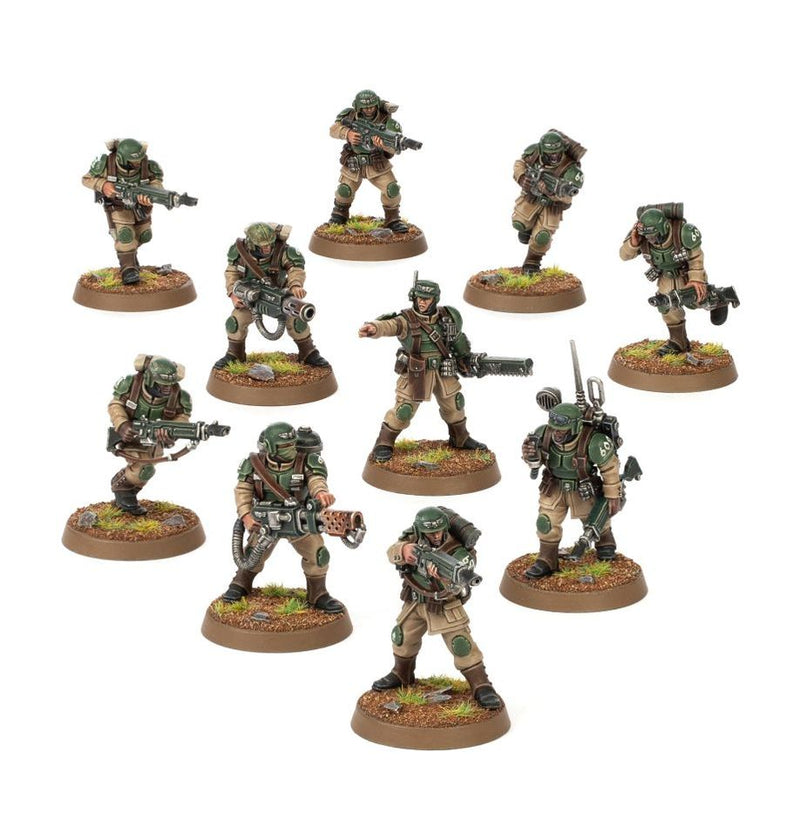 40K - Astra Militarum - Cadian Shock Troops