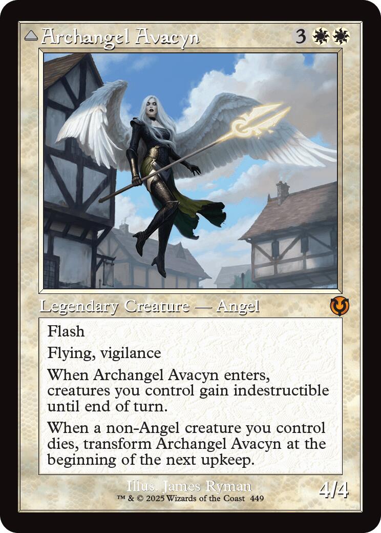 Archangel Avacyn // Avacyn, the Purifier (Retro Frame) [Innistrad Remastered] | Event Horizon Hobbies CA