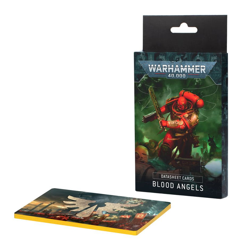 40k - Blood Angels - Datasheet Cards