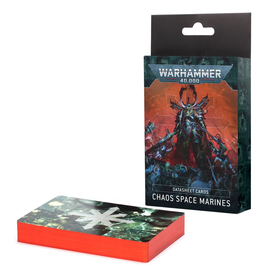 40k - Chaos Space Marines - Datasheet Cards | Event Horizon Hobbies CA