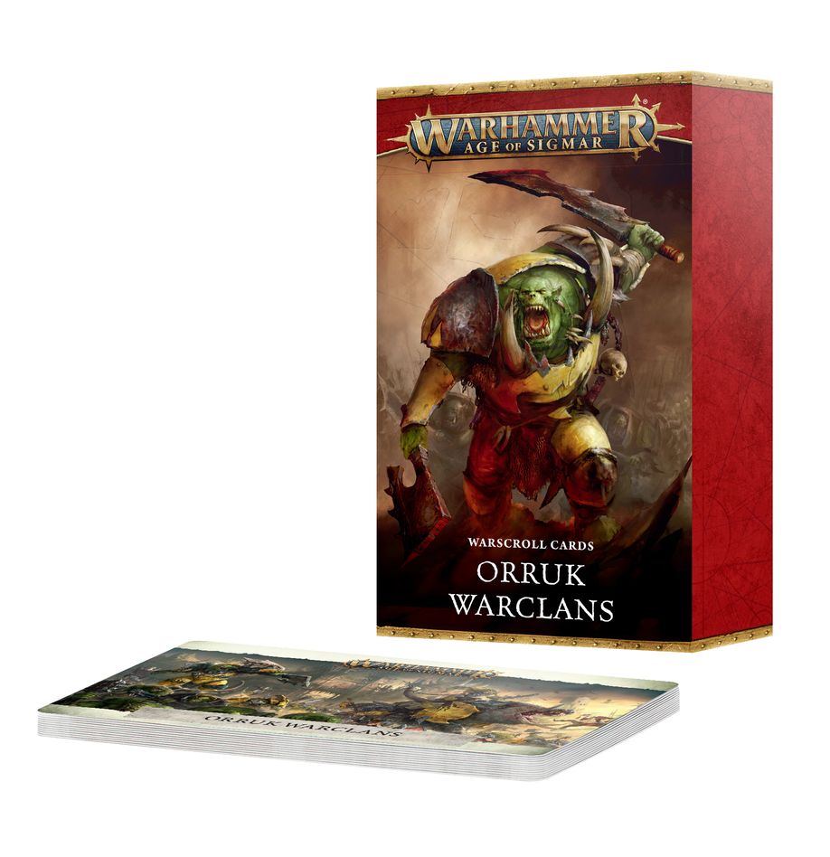 AoS - Orruk Warclans - Warscroll Cards | Event Horizon Hobbies CA