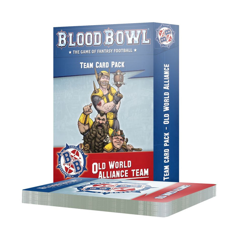 Blood Bowl - Old World Alliance Team - Team Cards