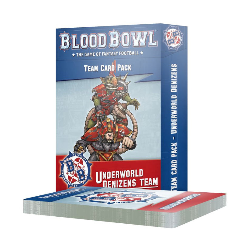 Blood Bowl - Underworld Denizens Team - Team Cards