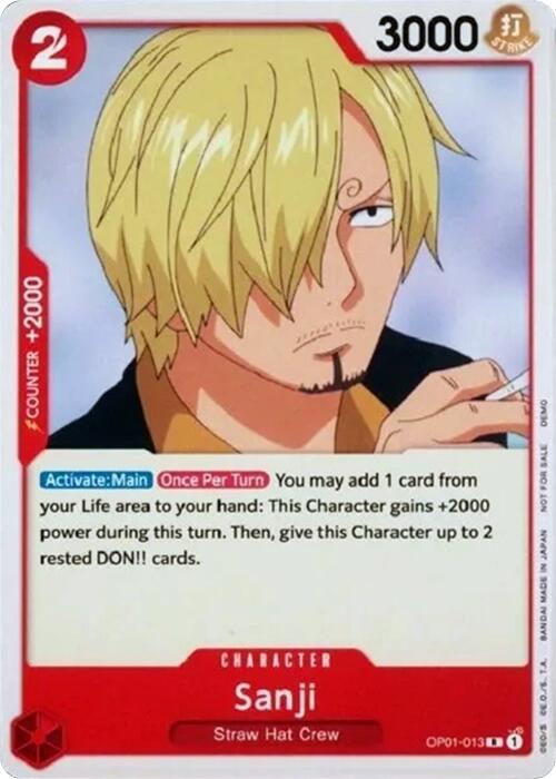 Sanji [One Piece Demo Deck Cards] | Event Horizon Hobbies CA