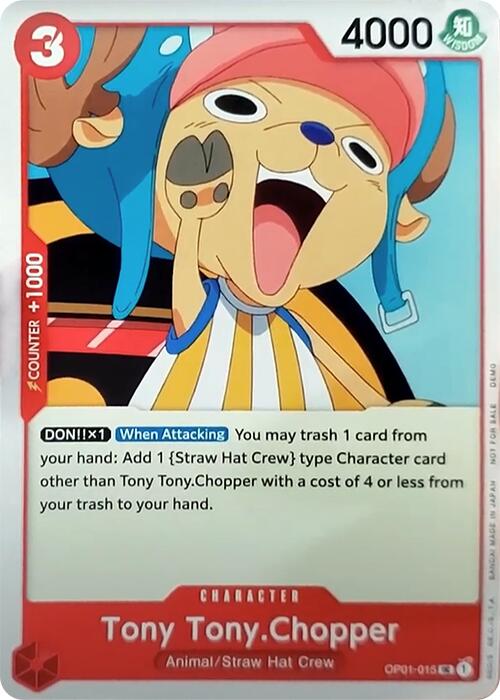 Tony Tony.Chopper [One Piece Demo Deck Cards] | Event Horizon Hobbies CA