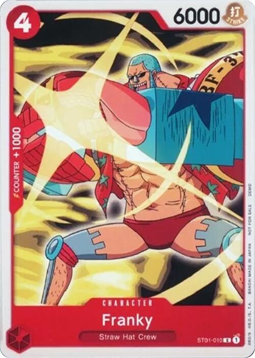 Franky [One Piece Demo Deck Cards] | Event Horizon Hobbies CA