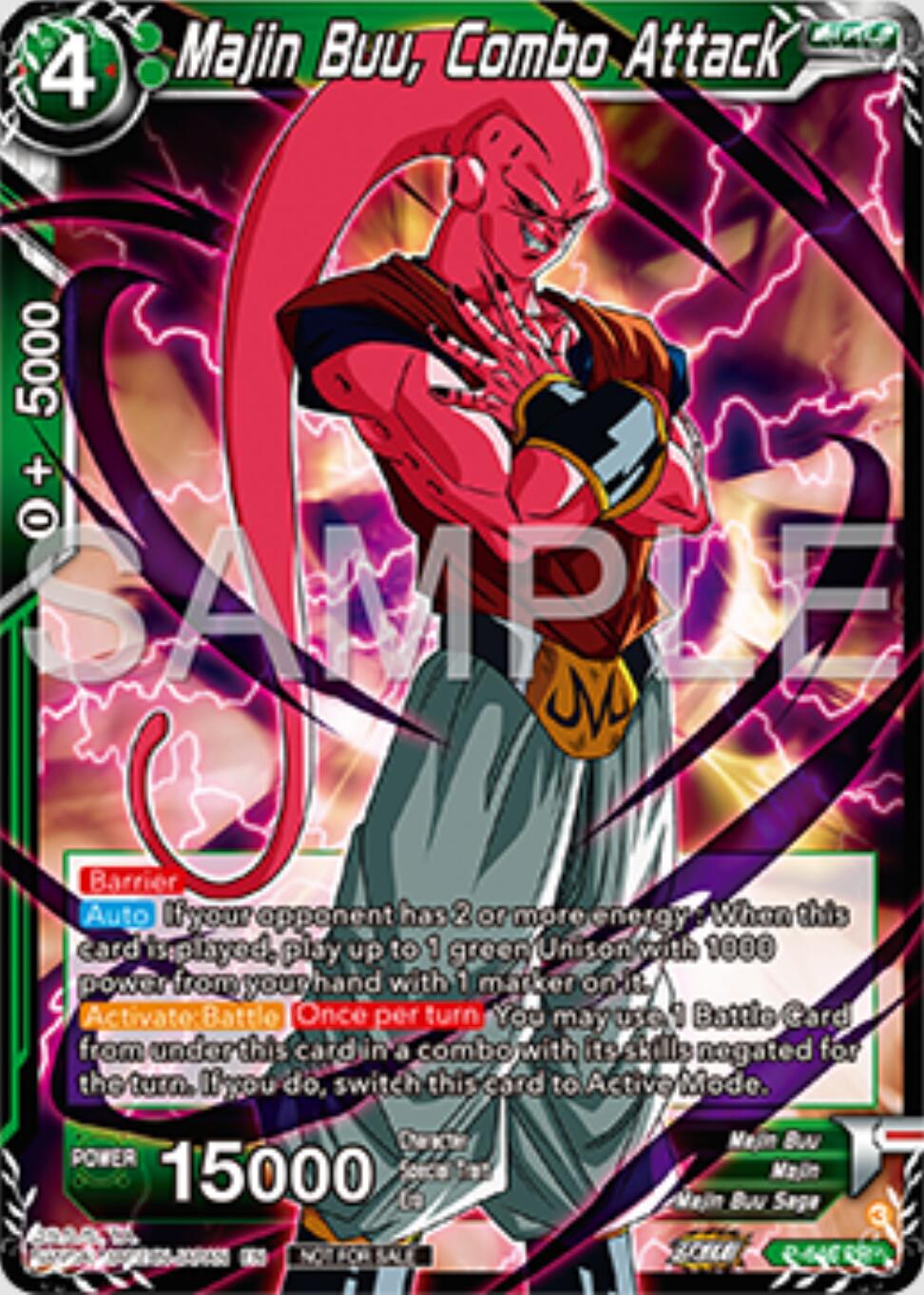 Majin Buu, Combo Attack (P-646) [Tournament Promotion Cards] | Event Horizon Hobbies CA