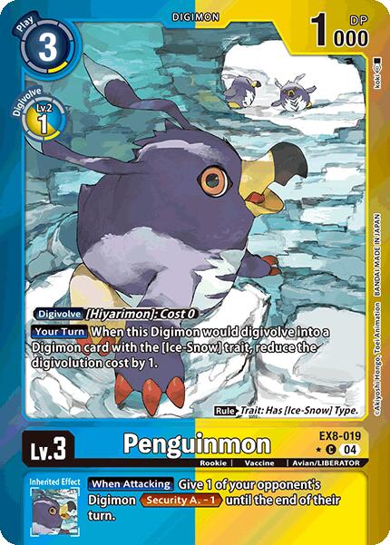 Penguinmon [EX8-019] (Limited Foil) [Chain of Liberation] | Event Horizon Hobbies CA