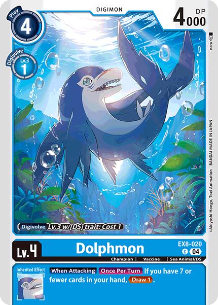 Dolphmon [EX8-020] [Chain of Liberation] | Event Horizon Hobbies CA