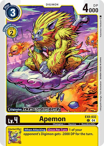 Apemon [EX8-032] [Chain of Liberation] | Event Horizon Hobbies CA