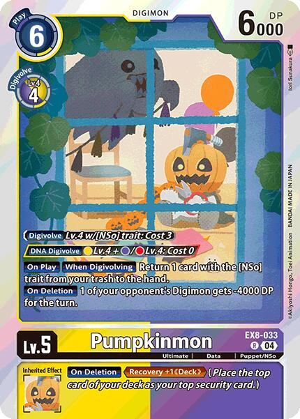 Pumpkinmon [EX8-033] [Chain of Liberation] | Event Horizon Hobbies CA