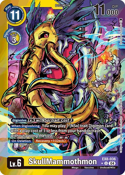 SkullMammothmon [EX8-036] (Limited Foil) [Chain of Liberation] | Event Horizon Hobbies CA