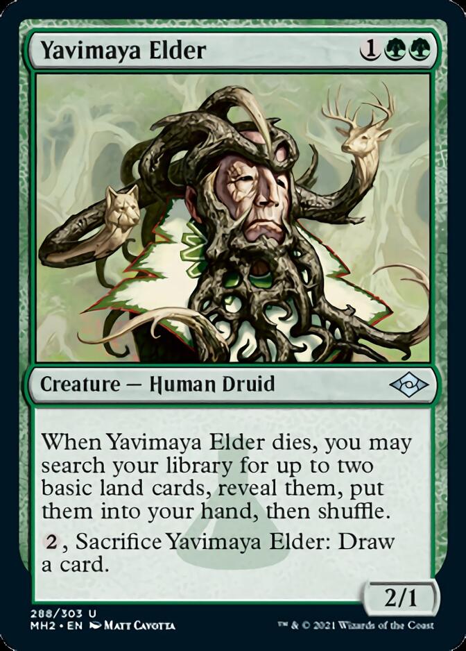 Yavimaya Elder (Foil Etched) [Modern Horizons 2] | Event Horizon Hobbies CA