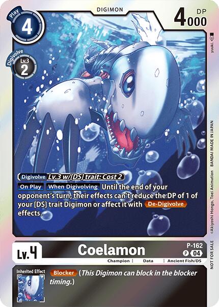 Coelamon [P-162] (-Chain of Liberation- Upgrade Pack [Digimon LIBERATOR] | Event Horizon Hobbies CA