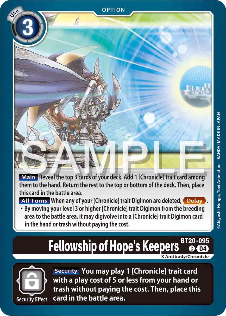 Fellowship of Hope's Keepers [BT20-095] [Release Special Booster 2.0] | Event Horizon Hobbies CA