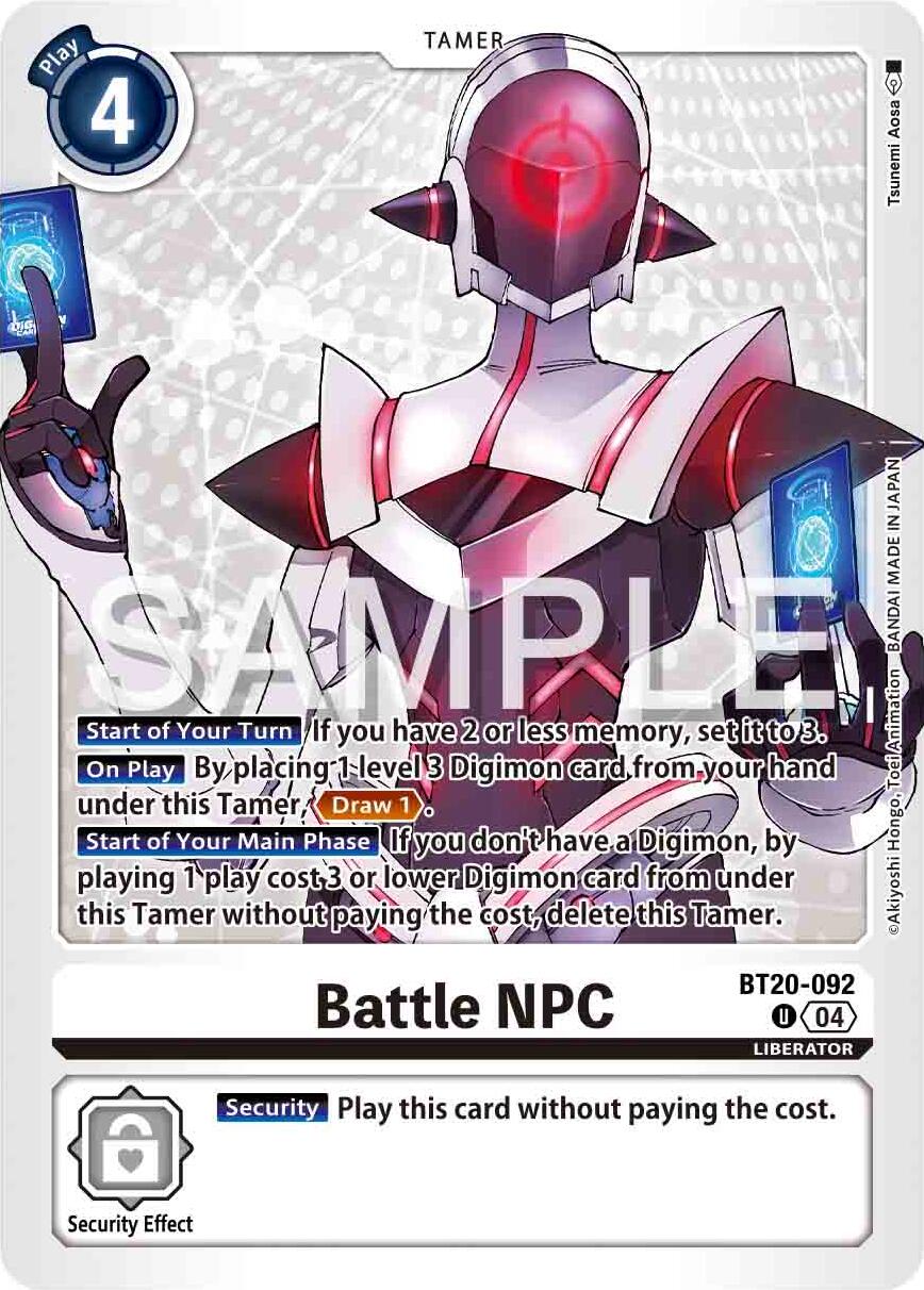 Battle NPC [BT20-092] [Release Special Booster 2.0] | Event Horizon Hobbies CA