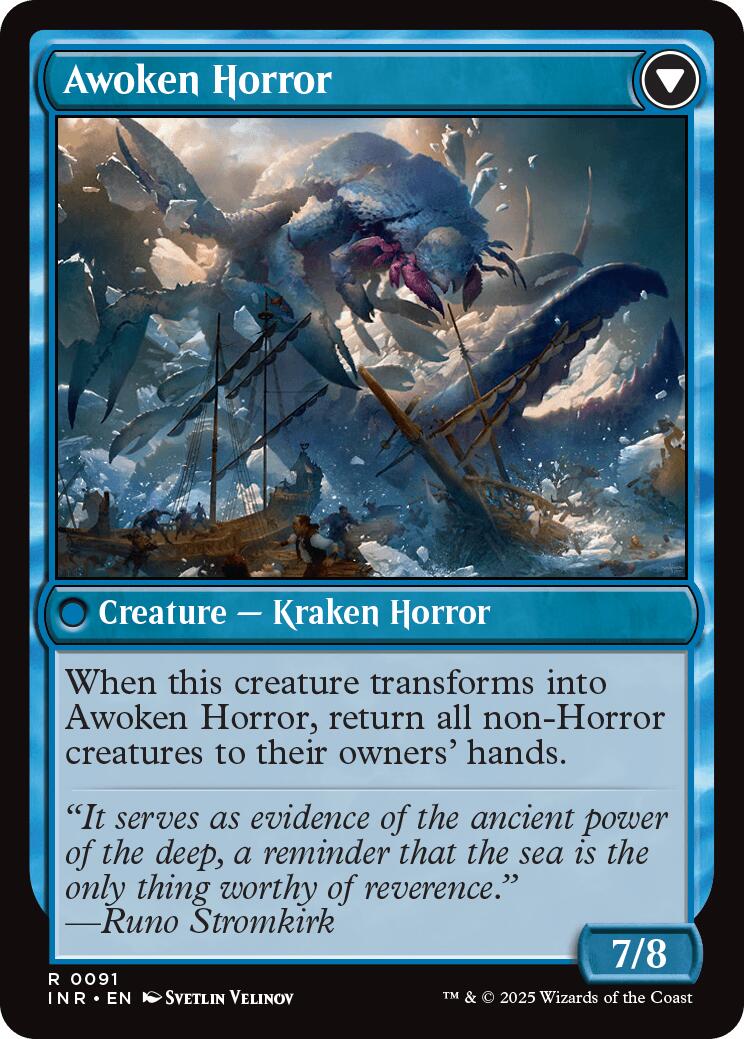 Thing in the Ice // Awoken Horror [Innistrad Remastered] | Event Horizon Hobbies CA