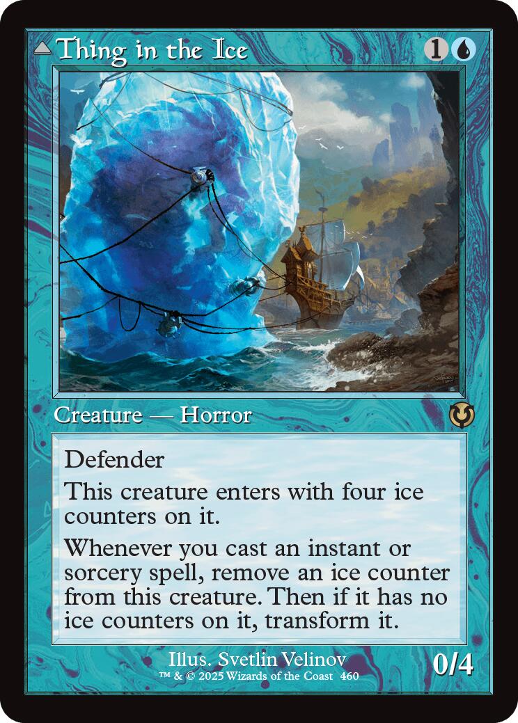 Thing in the Ice // Awoken Horror (Retro Frame) [Innistrad Remastered] | Event Horizon Hobbies CA