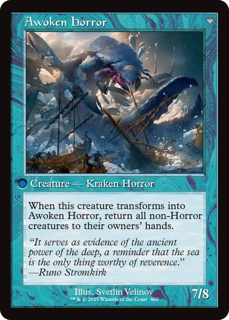 Thing in the Ice // Awoken Horror (Retro Frame) [Innistrad Remastered] | Event Horizon Hobbies CA