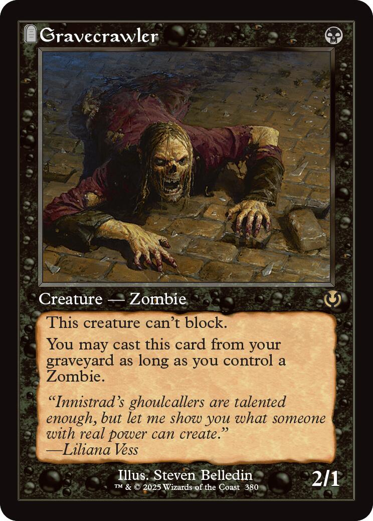 Gravecrawler (Retro Frame) [Innistrad Remastered] | Event Horizon Hobbies CA